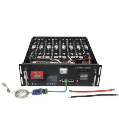 Outdoor portable solar container battery